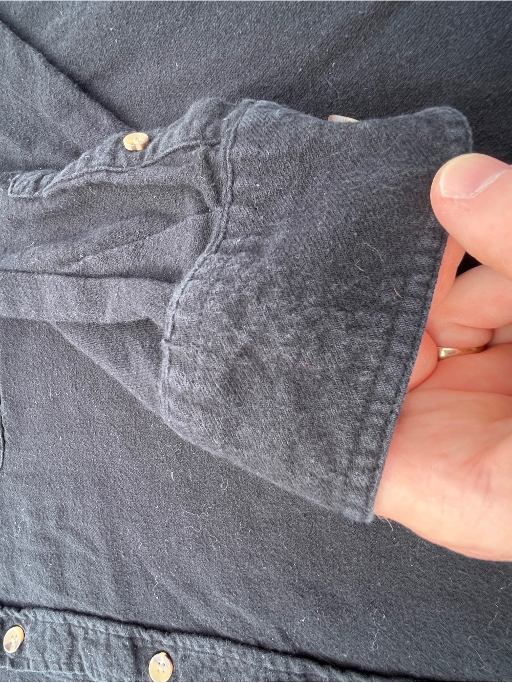 KingSize 4XL Big Black Button Up Shirt Long Sleeve Casual - Picture 4 of 10